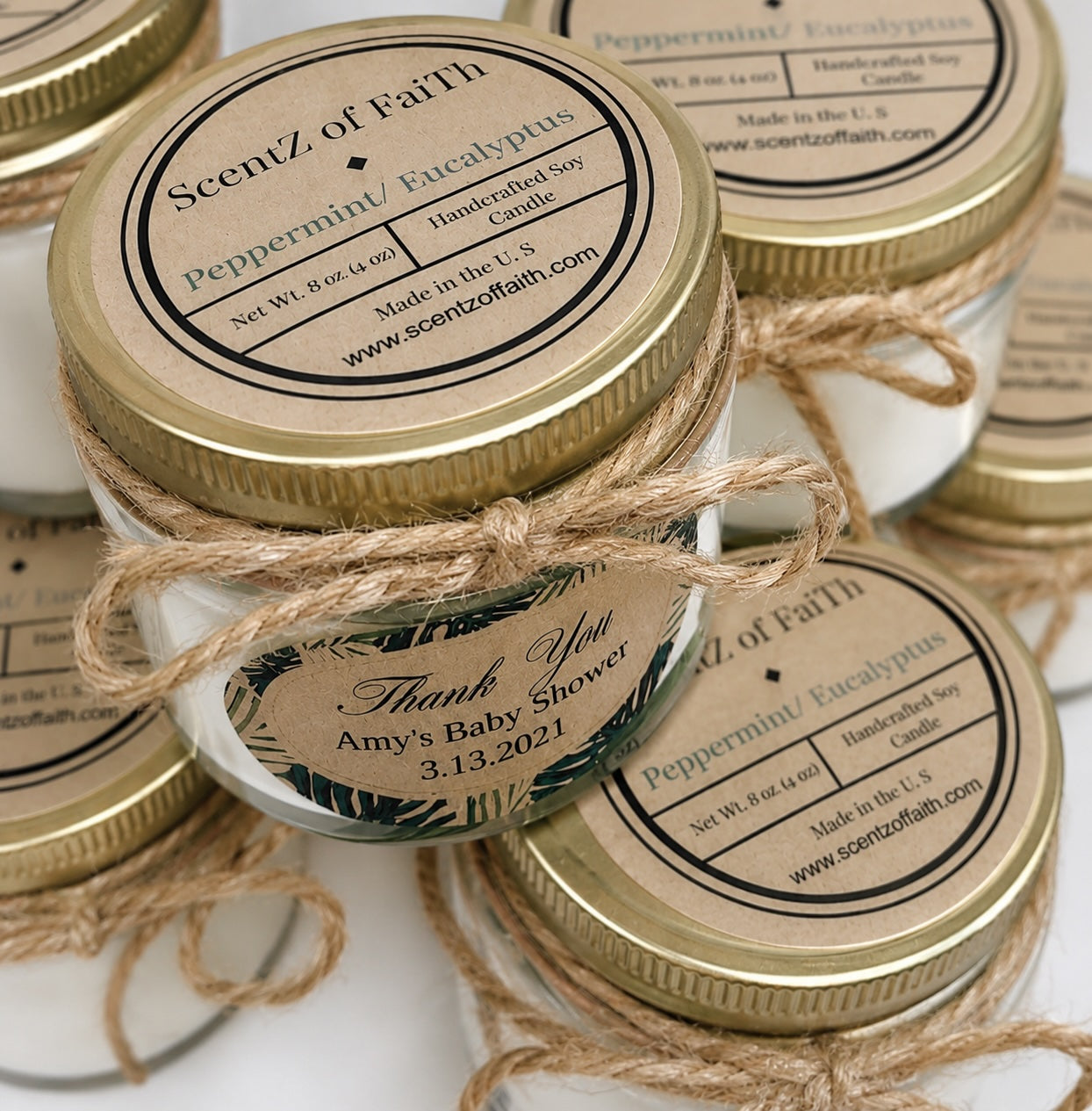 Custom label Candles