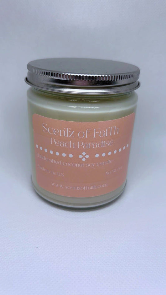 Peach Paradise Coconut-Soy Candle