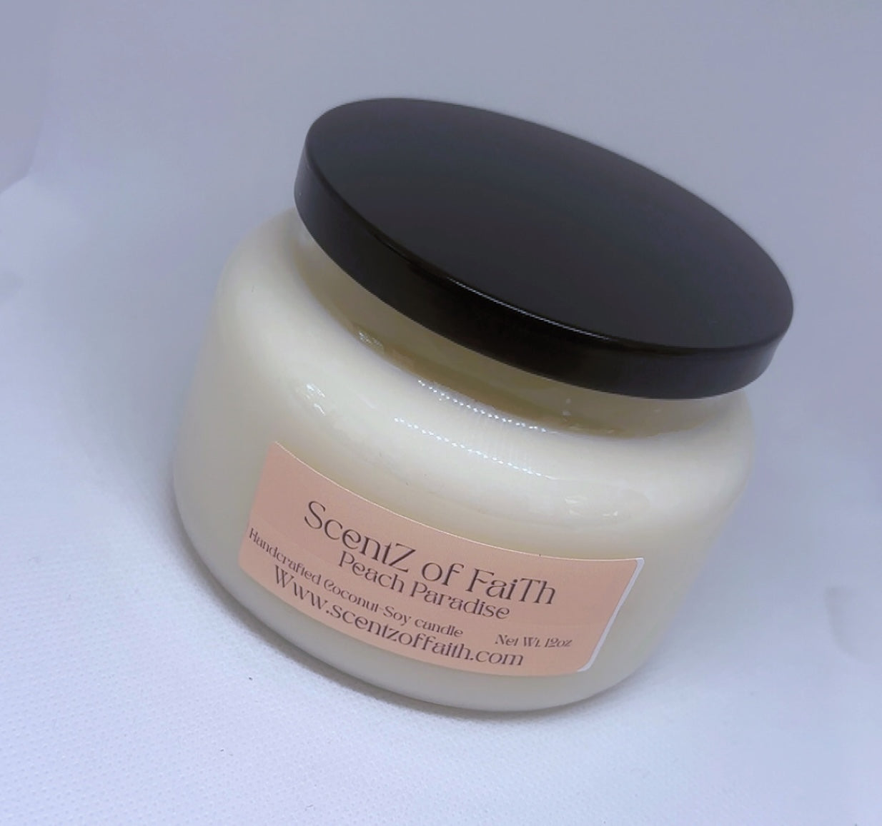 Peach Paradise Coconut-Soy Candle